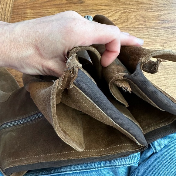 Frye Brown Suede Over the Knee Boots Woman's Size 10 - Picture 10 of 13